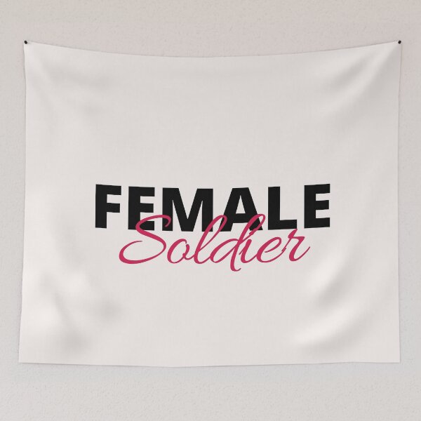 Item preview, Female soldier designed and sold by crikz.