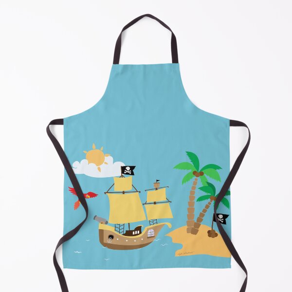Item preview, pirate ship and perrot designed and sold by studioMoSa.