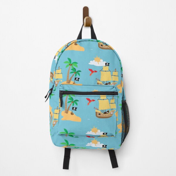Item preview, pirate ship and perrot designed and sold by studioMoSa.
