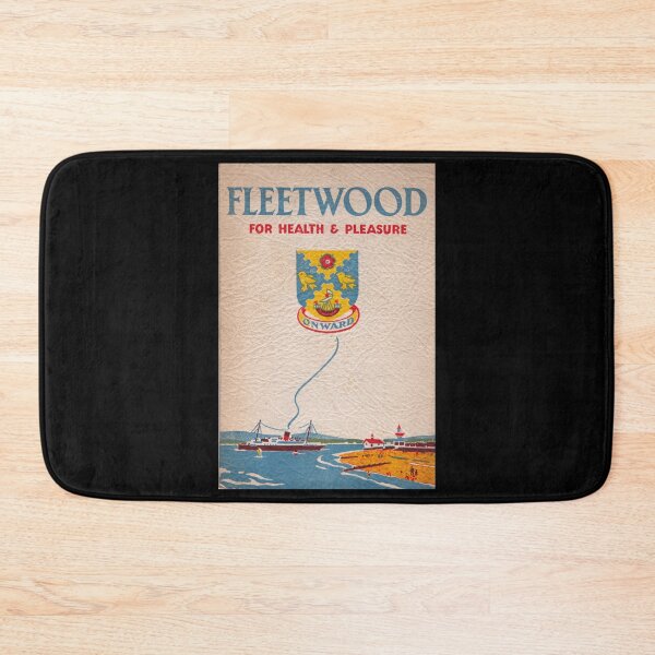 Item preview, Fleetwood retro poster designed and sold by CorasPosters.