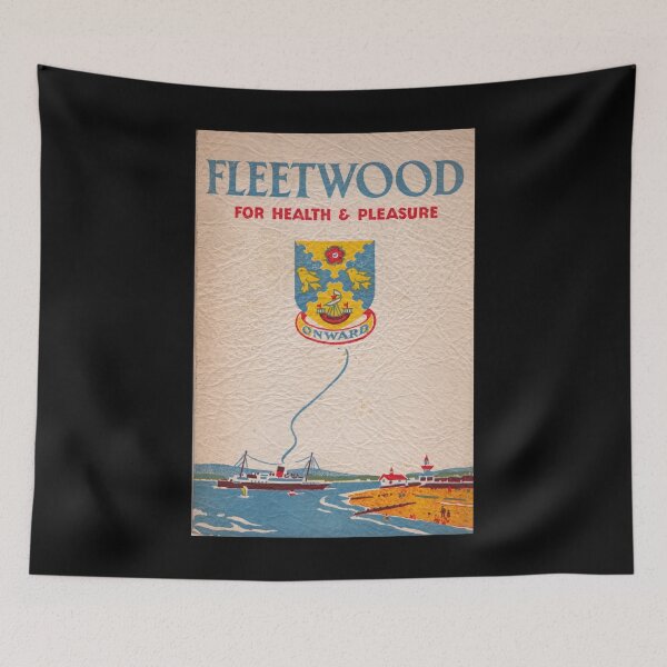 Item preview, Fleetwood retro poster designed and sold by CorasPosters.