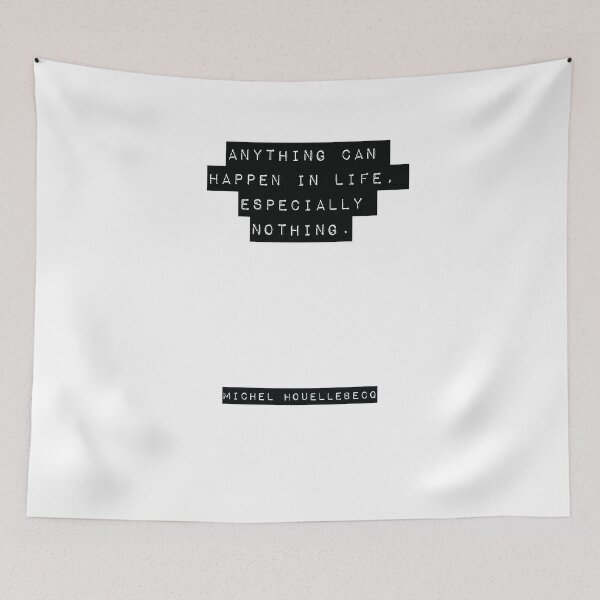 Item preview, Michel Houellebecq Quote designed and sold by RJ123.