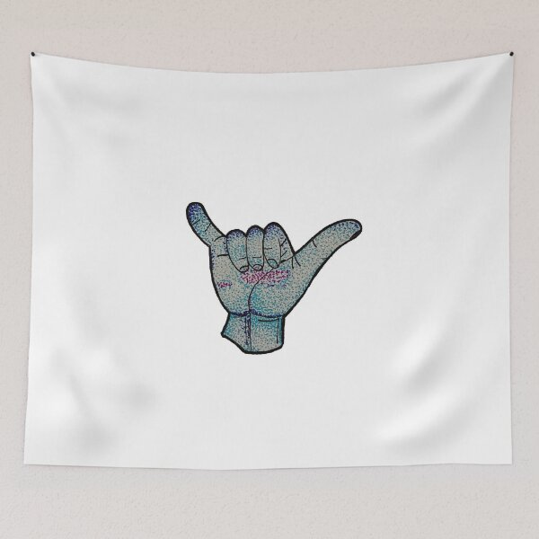 Item preview, blue hand designed and sold by OnPointAu Caitlin.