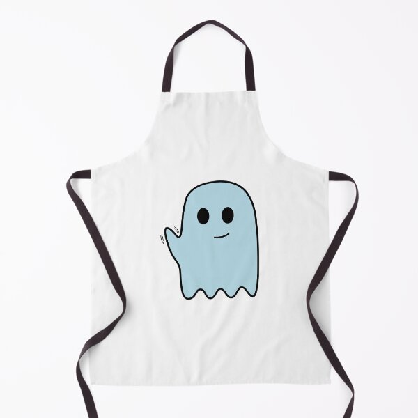 Item preview, Cute blue ghost waving hi designed and sold by emwing14.