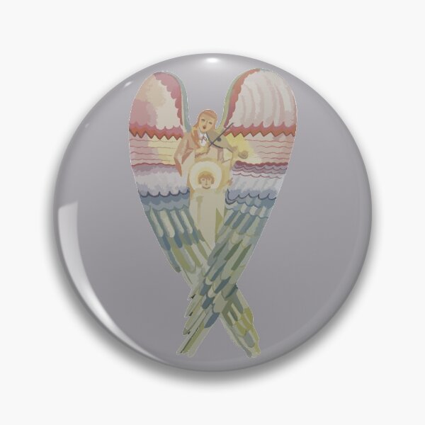 Item preview, Christian fresco of religious angels designed and sold by amazimals.