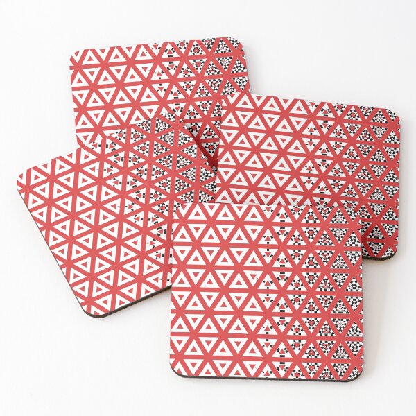 Item preview, Red & Black Geometric designed and sold by Aramdesing.