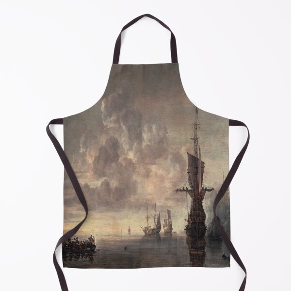 Item preview, The Flagship Aemilia Fires a Salut for Admiral Maerten Harpertsz Tromp-Simon de Vlieger designed and sold by LexBauer.