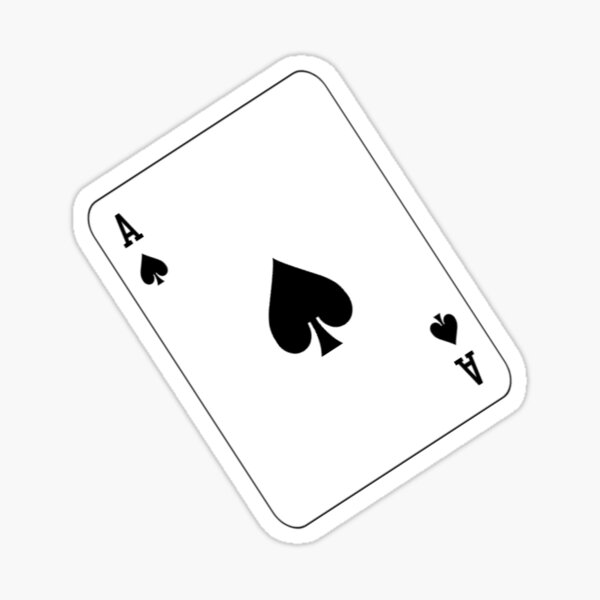 Ace of Spades Sticker