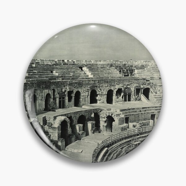 Item preview, Nimes France retro poster designed and sold by CorasPosters.