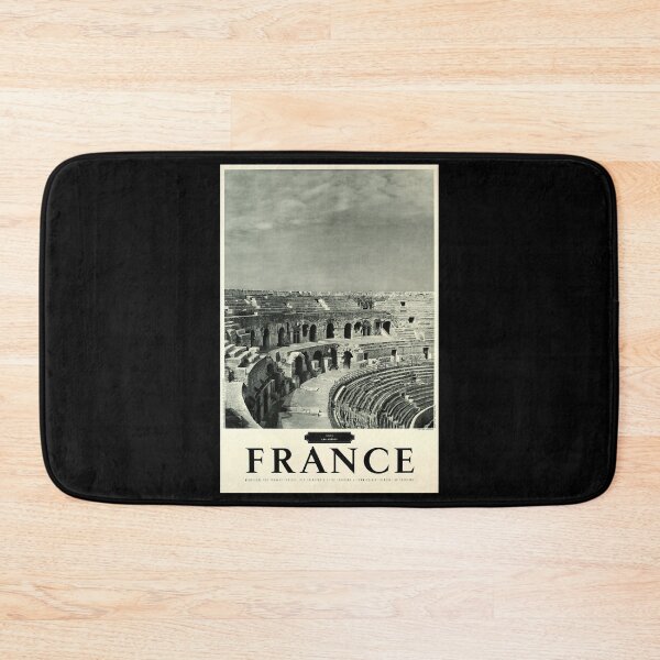 Item preview, Nimes France retro poster designed and sold by CorasPosters.