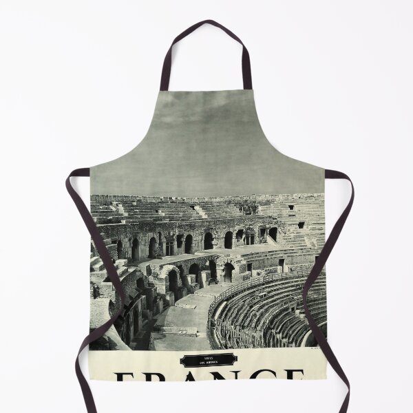 Item preview, Nimes France retro poster designed and sold by CorasPosters.