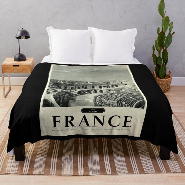 Item preview, Nimes France retro poster designed and sold by CorasPosters.