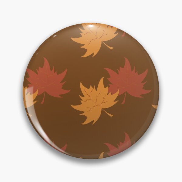 Item preview, Autumn Leaves Pattern Brown designed and sold by Lila-fu.