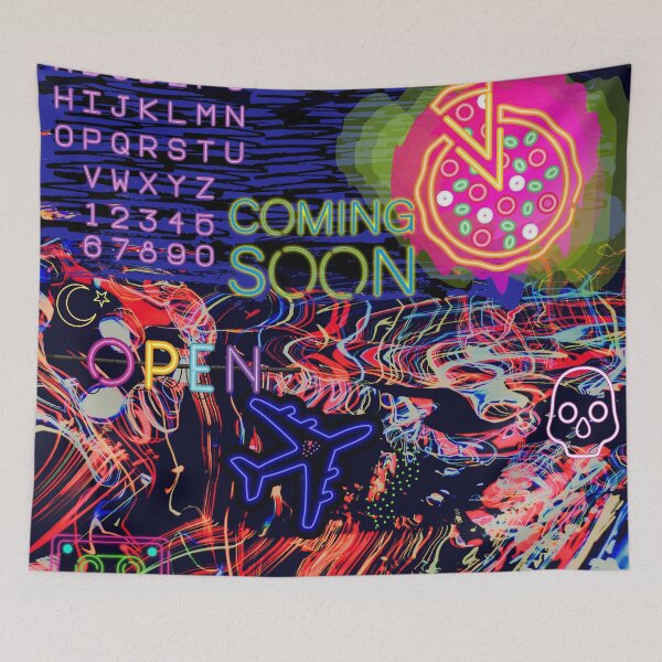 Item preview, eBuLLieNT Lights Poster designed and sold by Swooncake Press.