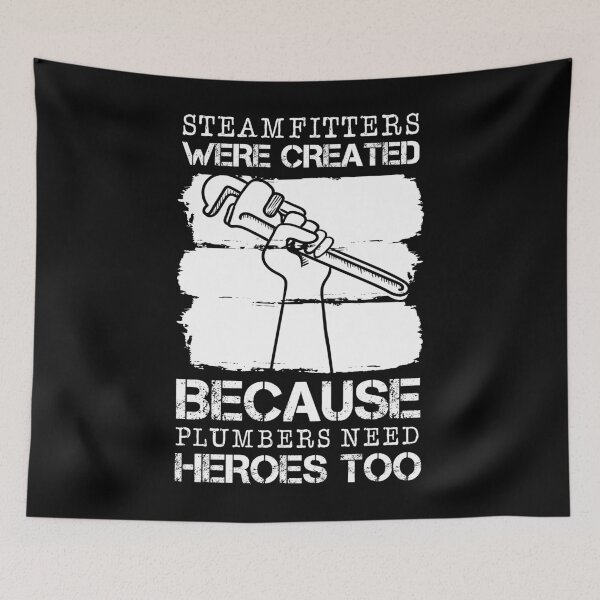 Item preview, Funny Steamfitters Plumbers Need Heroes Too Gift designed and sold by shirti.