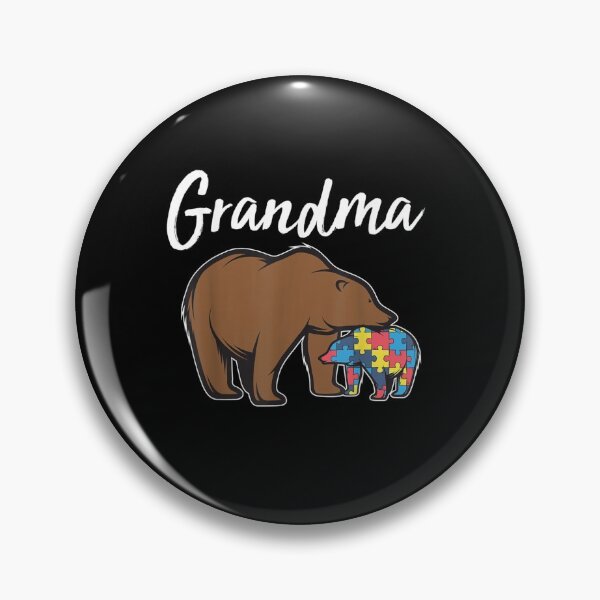 Item preview, Bear Autism Puzzle Awareness _ Grandma Bear Gifts Tee designed and sold by YoungTo.