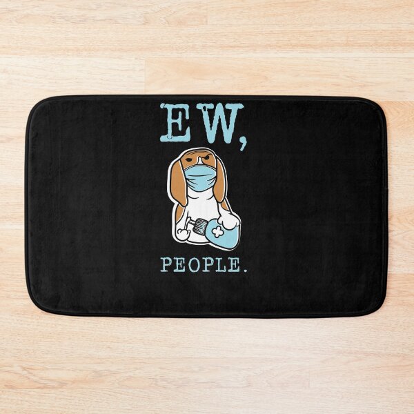Item preview, Funny Weimaraner Ew People Cute Dog Wearing A Face Mask designed and sold by shirti.