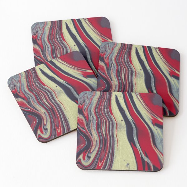 Item preview, Red & Black Geometric designed and sold by Aramdesing.
