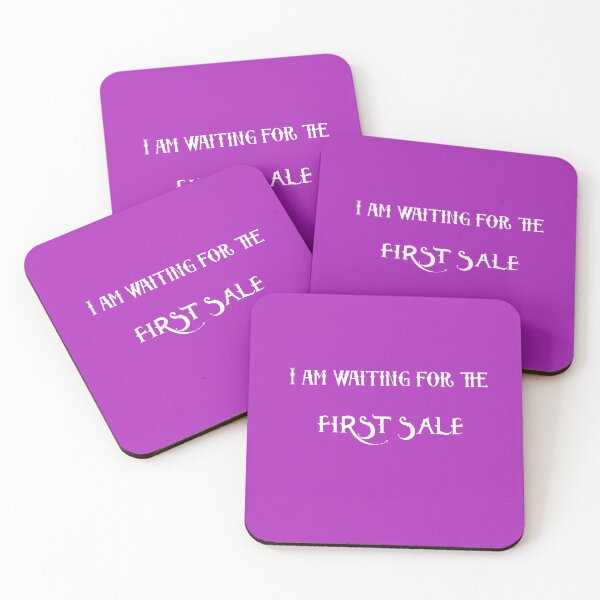Item preview, Copy of I am waiting for the first sale, for print on demand seller . designed and sold by BAS257.