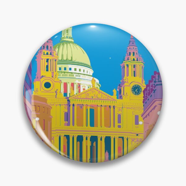 Item preview, St Paul’s vivid print designed and sold by Longsummer.