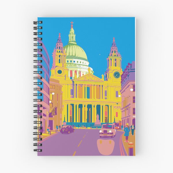 Item preview, St Paul’s vivid print designed and sold by Longsummer.