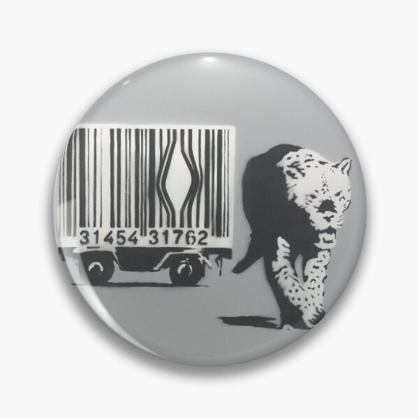 Item preview, BANKSY Barcode Cage Tiger Escape designed and sold by WE-ARE-BANKSY.
