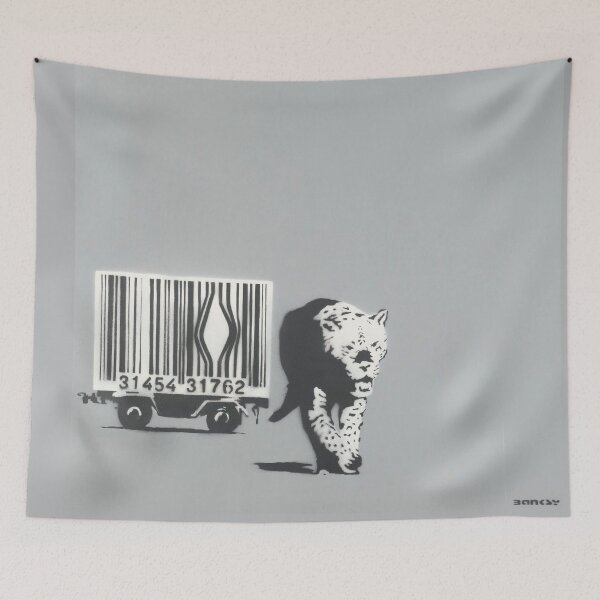 Item preview, BANKSY Barcode Cage Tiger Escape designed and sold by WE-ARE-BANKSY.