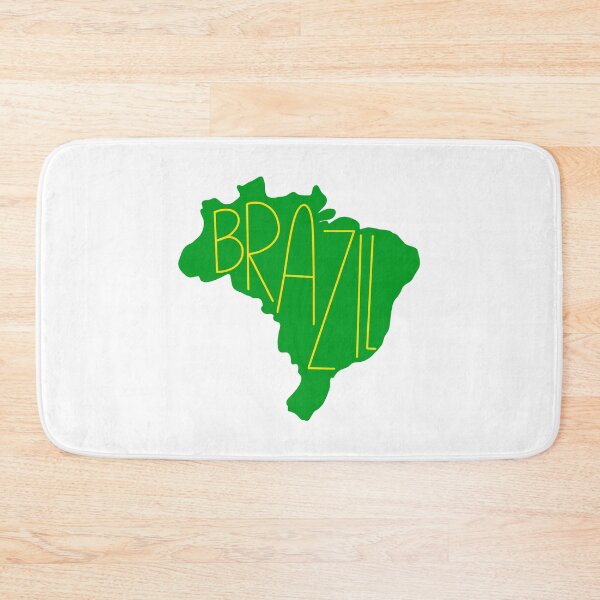 Item preview, brazil outline  designed and sold by mariannamorais.