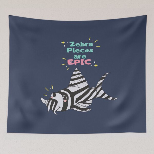 Item preview, Zebra Pleco Statement designed and sold by GFishy.