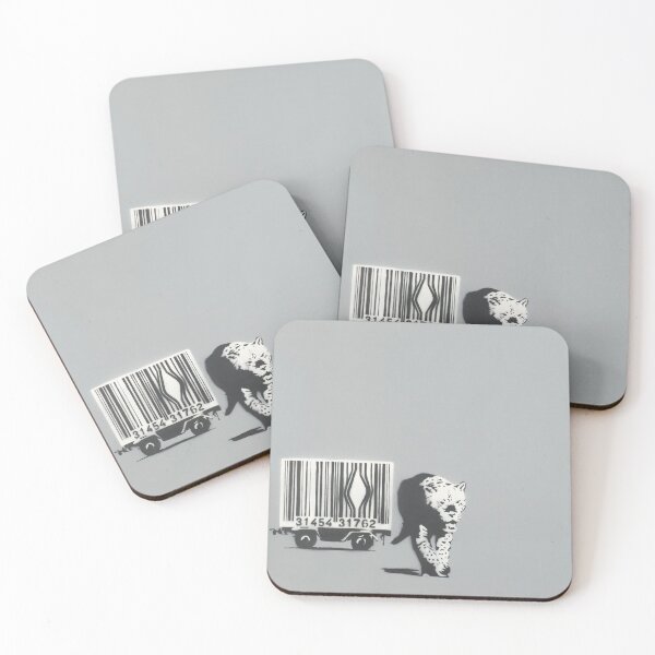 Item preview, BANKSY Barcode Cage Tiger Escape designed and sold by WE-ARE-BANKSY.