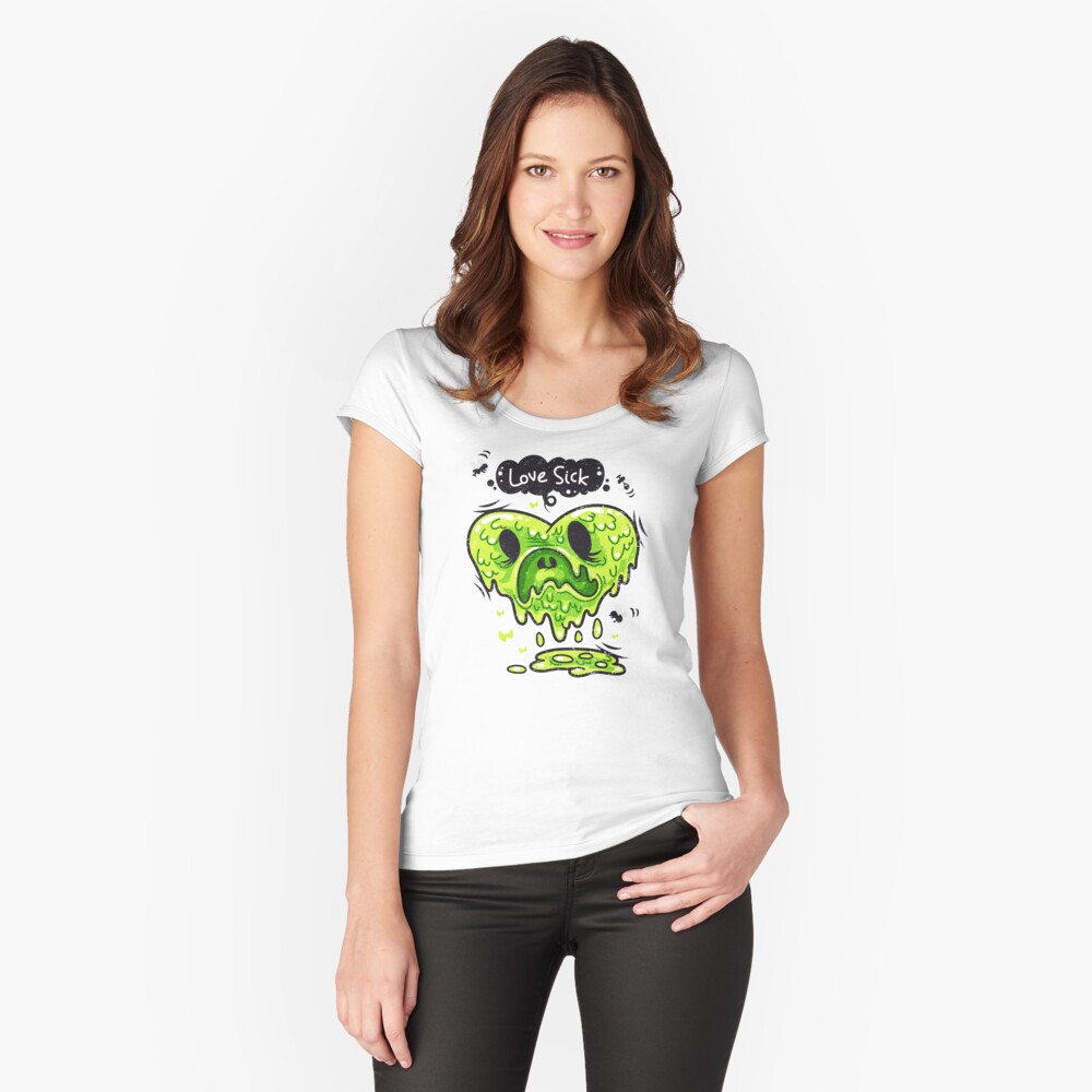 Item preview, Fitted Scoop T-Shirt designed and sold by Voysla.
