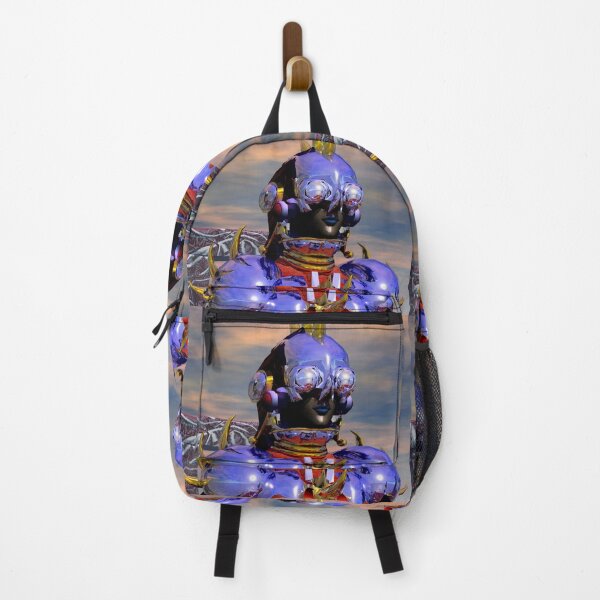 Item preview, TITAN CYBORG PORTRAIT Blue Science Fiction ,Sci Fi designed and sold by BulganLumini.