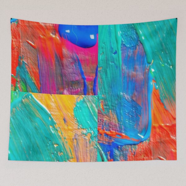 Item preview, abstract oil painting designed and sold by Krishangdavda.