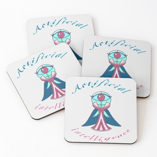 Item preview, Ms. AI (Artificial Intelligence) - Silver Background designed and sold by hirokino.