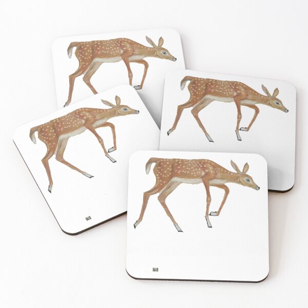 Item preview, White Tailed Deer, Wildlife, Animal, Beautiful, Nature Drawing designed and sold by CiliannArt.