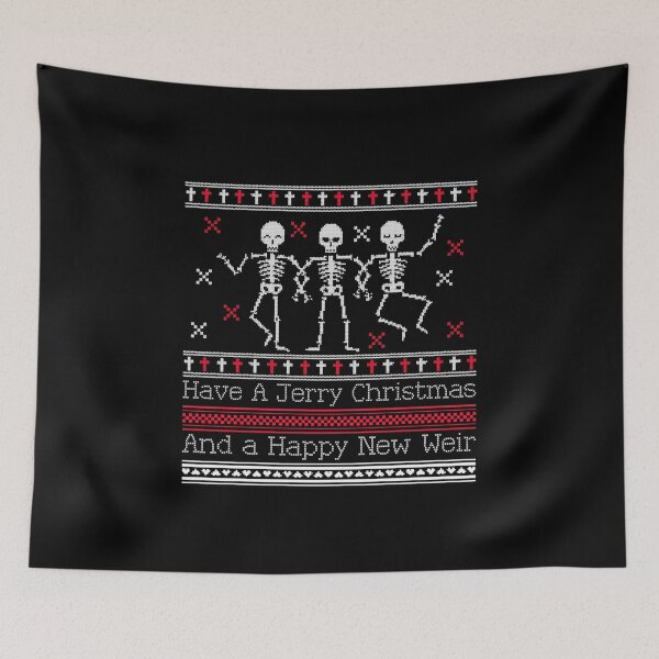 Item preview, Jerry Christmas Ugly Sweater Style Design designed and sold by Sugar-Magnolia.