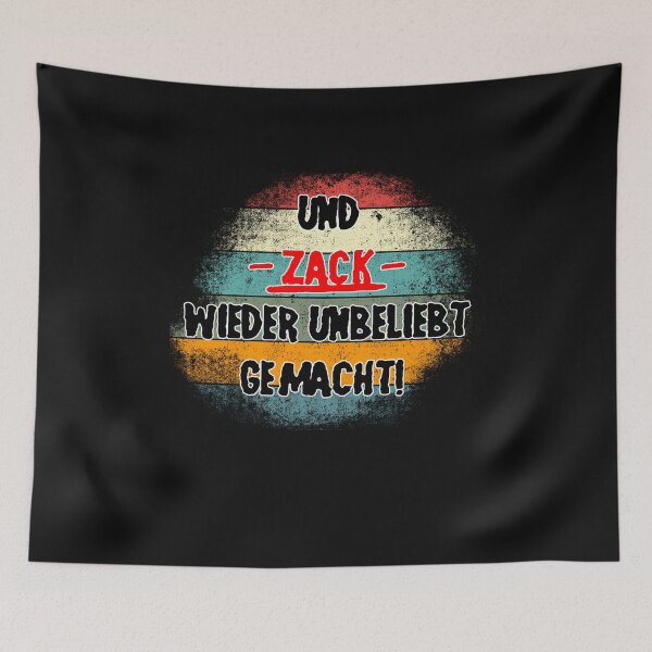 Item preview, and ZACK made UNPOPULAR again designed and sold by xlshirt.