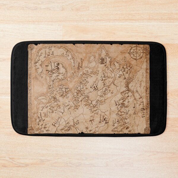 Item preview, Tattered Fantasy Map designed and sold by Brina Williamson.