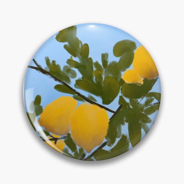 Item preview, lemons digital painting  designed and sold by mariannamorais.