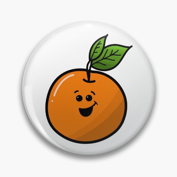 Item preview, Happy Fruit: Overjoyed Orange designed and sold by ChriseryMerch.