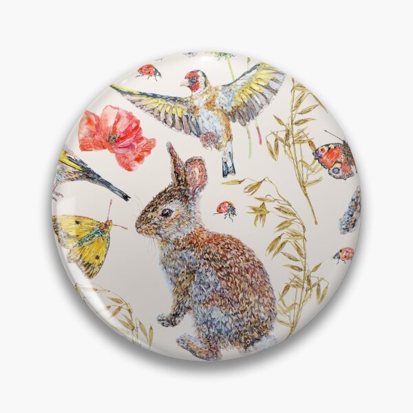Item preview, Bunny Meadow - Peach designed and sold by beccaboyce.