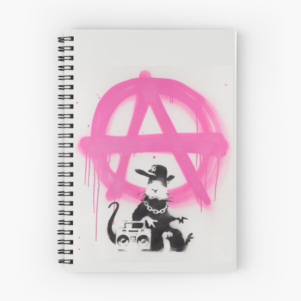 Item preview, BANKSY - Gangster Rat Anarchy Sign Graffiti Spray Paint - 2006 designed and sold by WE-ARE-BANKSY.