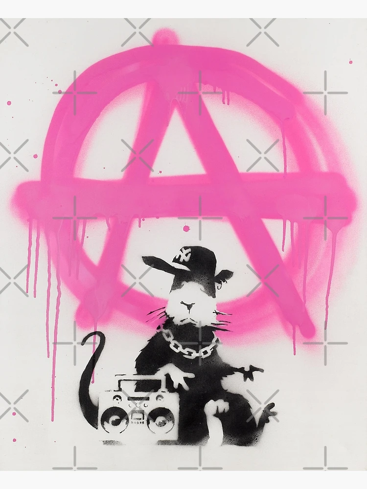 Banksy バンクシー 「Anarchy Rat」 シリアル サイン 書類付き Banksy バンクシー 「Anarchy Rat」 シリアル サイン 書類付き
