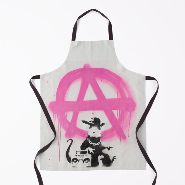 Item preview, BANKSY - Gangster Rat Anarchy Sign Graffiti Spray Paint - 2006 designed and sold by WE-ARE-BANKSY.