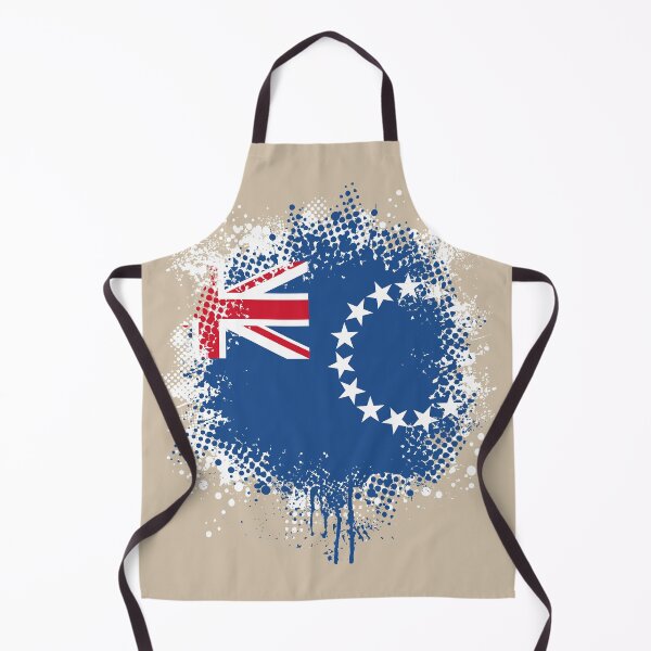 Item preview, Flag of Cook Islands - Splat designed and sold by pixelinga.