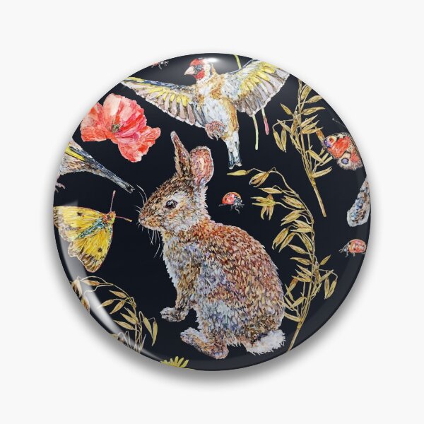 Item preview, Bunny Meadow - Night designed and sold by beccaboyce.