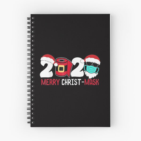 Item preview, Merry Christ Mask 2020 Quarantine Christmas Santa Face Mask designed and sold by JoanneHughes.
