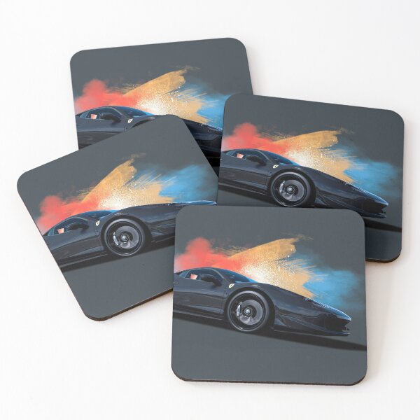 Item preview, The legendary 458italy - digital illustration designed and sold by Mapstars.