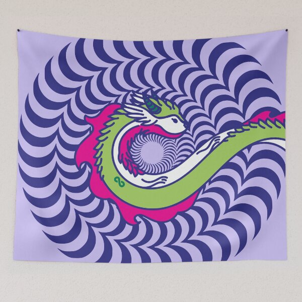 Item preview, Windy the dragon in eye Deception - Creatober 2020 day 12 designed and sold by TokiPY.