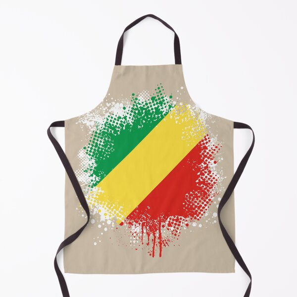 Item preview, Flag of Republic of the Congo - Splat designed and sold by pixelinga.